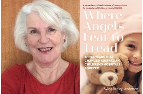 picture Sylvia-Rapley-Anderson and her book cover