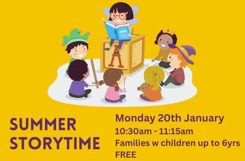 School holiday program - summer storytime