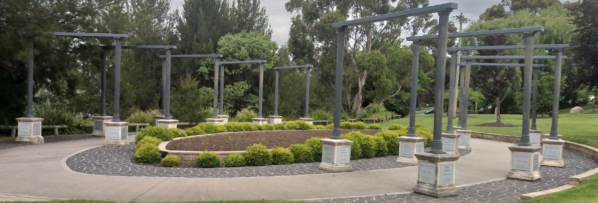 Pillars of Bathurst Gardens