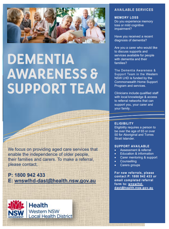 Dementia Awareness Support Team